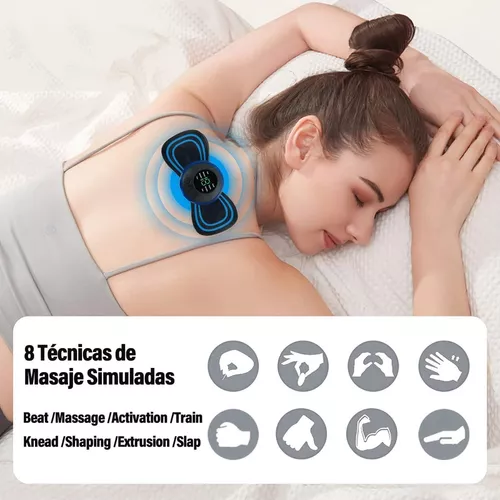 "Tono Perfecto" - Masajeador facial Antienvejecimiento con Luz LED + Masajeador Eléctrico Muscular Mariposa