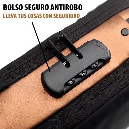 Bolso Antirobo Manos Libres Mini Morral Unissex