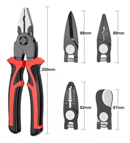 TODO A MANO - ALICATE MULTIFUNCIÓN 5 EN 1