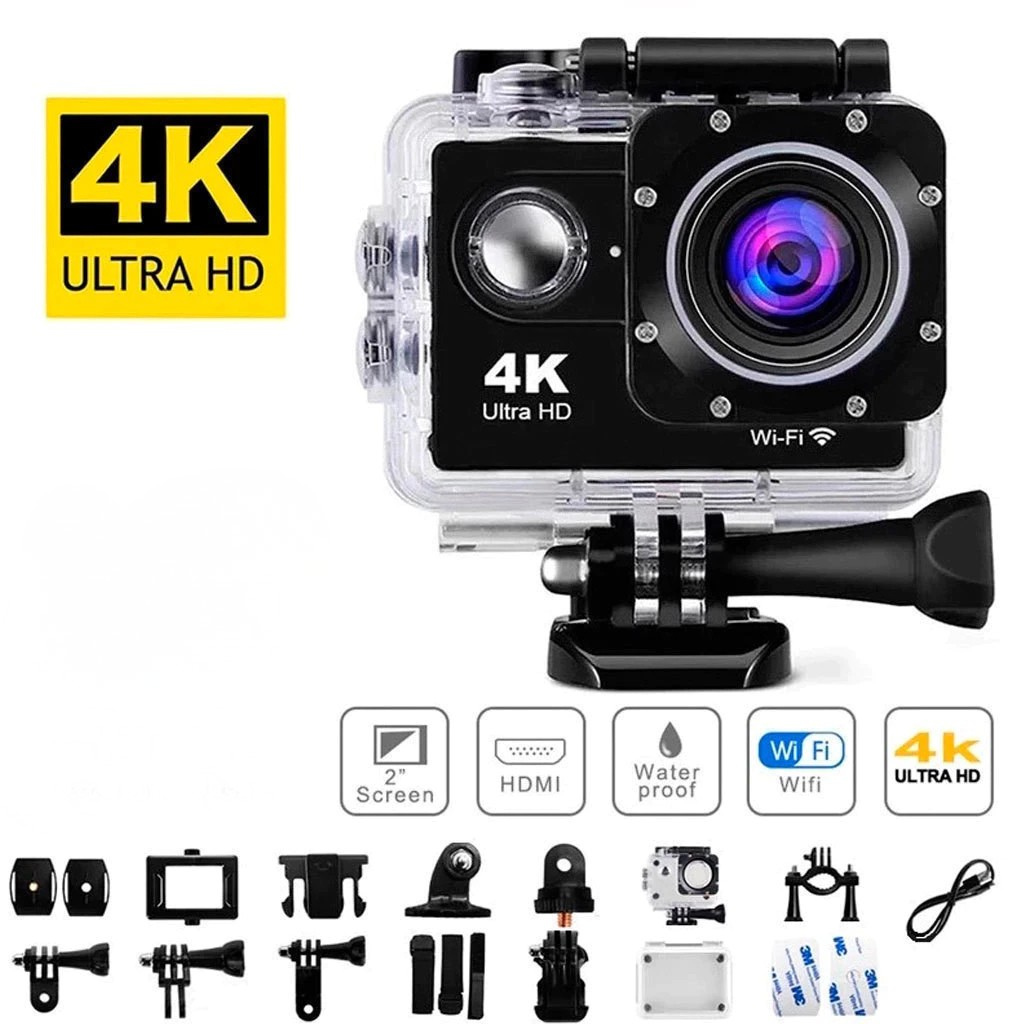 Camara 4k Deportiva Wifi
