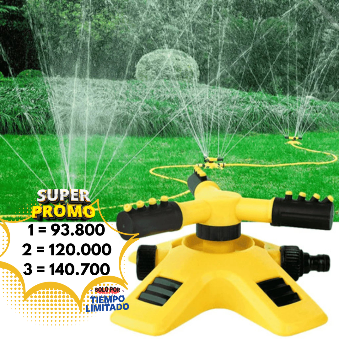 Aspersor Rociador Jardin 360°