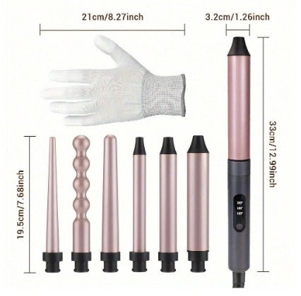 Pinza Rizador 6 En 1